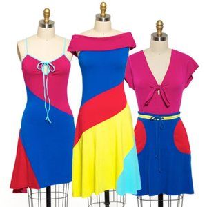 Harlem Designer Series: Stephen Burrows for Target tri-color dress